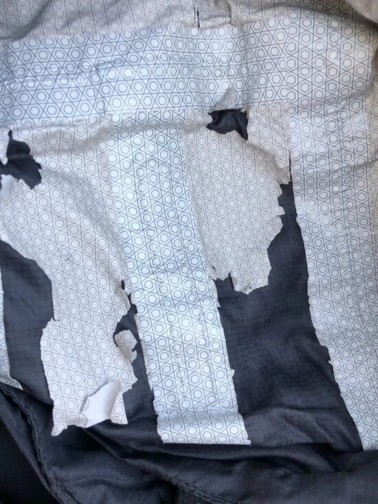 MARMOT Hidden Hood Water Resistant Jacket XL Women's Black Zipper Long Sleeve - Picture 6 of 9